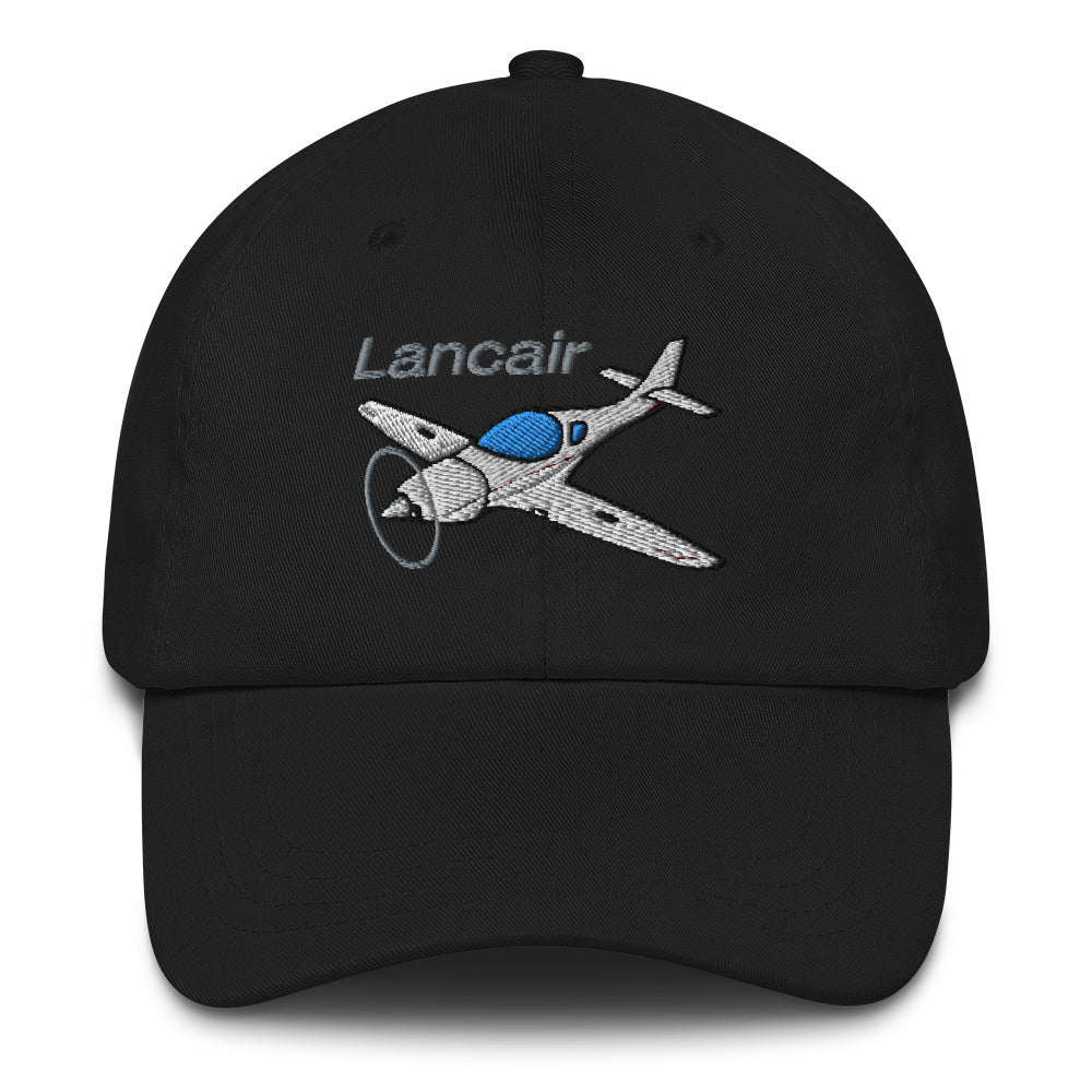 Lancair Legacy Airplane Embroidered Classic Dad Cap (AIRC1EC57-RS1) - Personalized with Your N#