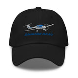 Diamond DA-40 XLS Embroidered Classic Cap - Add Your N#