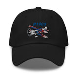 Airplane Embroidered Custom Classic Cap (AIR38I517-BPR1) - Add your N#
