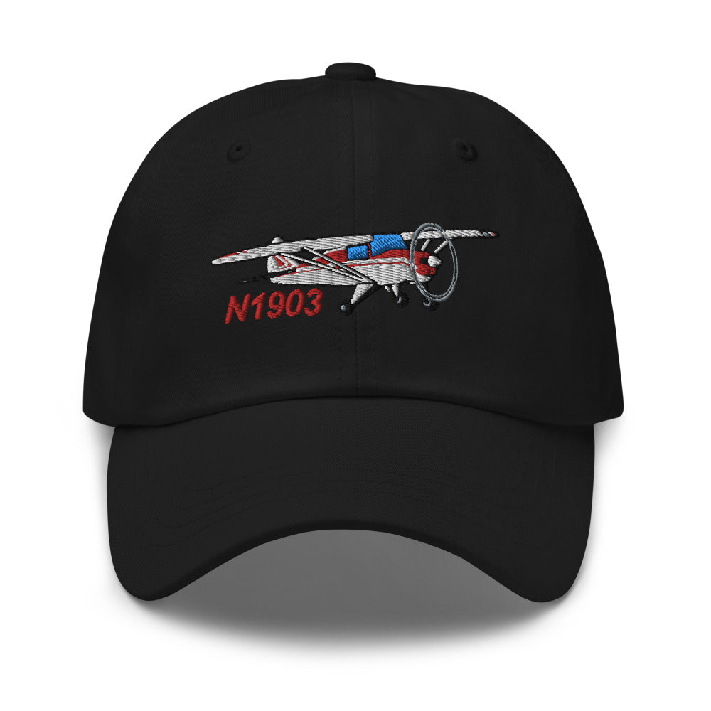 Airplane Embroidered Classic Cap (AIRG9G3FC-R3) - Add Your N#