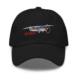 Airplane Embroidered Classic Cap (AIRG9G3FC-R3) - Add Your N#