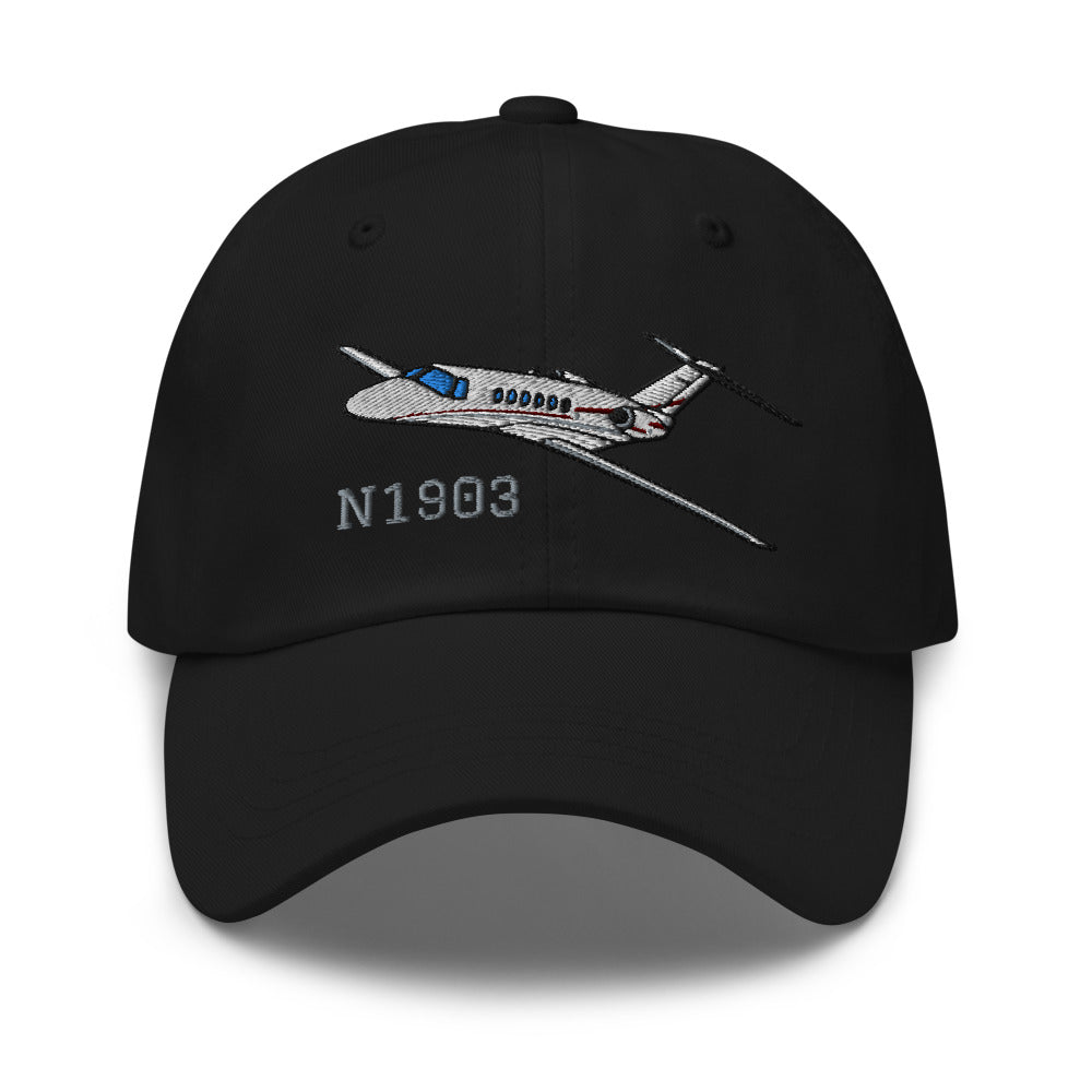 Airplane Embroidered Classic Cap (AIR35JJ525A-RG1) - Add your N#