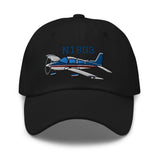 Grumman Tiger (Red/Blue) Custom Embroidered Classic Cap - Add Your N#