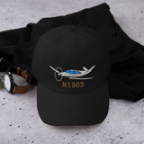 Airplane Embroidered Custom Classic Cap (AIR2552FEK35-BG1)
