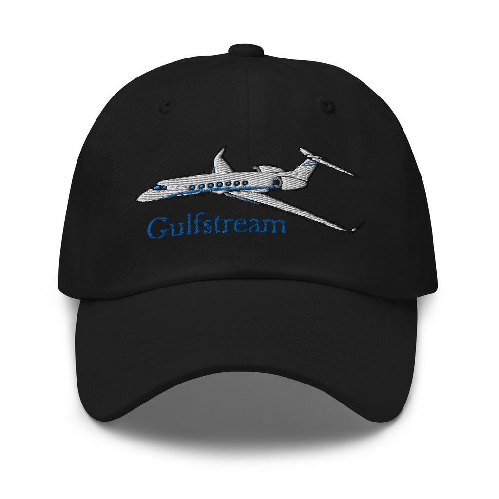Gulfstream G550 Airplane Embroidered Classic Cap - Add your N#