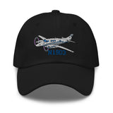Airplane Embroidered Custom Classic Cap (AIR255B9E90-GB1) - Add your N#