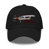 Custom Airplane Embroidered AIR35JJ195-BG1 Classic Cap - Add your N#