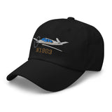 Airplane Embroidered Custom Classic Cap (AIR2552FEK35-BG1)