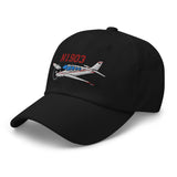 Airplane Embroidered Custom Classic Cap (AIR2552FEG36-RB1) - Add your N#