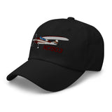 Custom Airplane Embroidered AIR35JJ195-BG1 Classic Cap - Add your N#