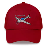 Lancair Legacy Airplane Embroidered Classic Dad Cap (AIRC1EC57-RS1) - Personalized with Your N#