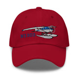 Airplane Embroidered Classic Cap (AIR35JJ1856C-BG1) - Add your N#