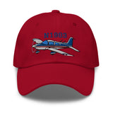 Grumman Tiger (Red/Blue) Custom Embroidered Classic Cap - Add Your N#