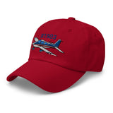 Grumman Tiger (Red/Blue) Custom Embroidered Classic Cap - Add Your N#