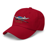 Airplane Embroidered Custom Classic Cap (AIR2552FEK35-BG1)