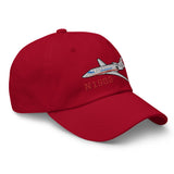Dassault Falcon 2000 Airplane Embroidered Classic Cap - Add your N#