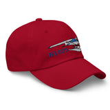 Airplane Embroidered Classic Cap (AIR35JJ1856C-BG1) - Add your N#