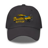 Kitfox Airplane Embroidered Classic Dad Cap (AIRB9KMODEL2-YR1) - Personalized