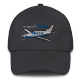 Socata TBM 700 Airplane Embroidered Classic Dad Cap (AIRJF3K2D700-BR1) - Personalized w/ Your N#