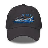 GRUMMAN HU-16B Airplane Embroidered Classic Cap - Add your N#