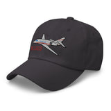 Dassault Falcon 2000 Airplane Embroidered Classic Cap - Add your N#