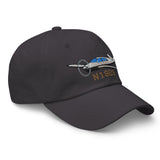 Airplane Embroidered Custom Classic Cap (AIR2552FEK35-BG1)