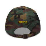 Kitfox Airplane Embroidered Classic Dad Cap (AIRB9KMODEL2-YR1) - Personalized
