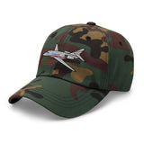 Dassault Falcon 2000 Airplane Embroidered Classic Cap - Add your N#
