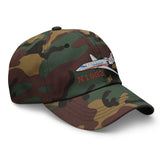 Dassault Falcon 2000 Airplane Embroidered Classic Cap - Add your N#
