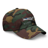 Airplane Embroidered Classic Cap (AIR35JJ525A-RG1) - Add your N#