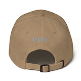 Socata TBM 700 Airplane Embroidered Classic Dad Cap (AIRJF3K2D700-BR1) - Personalized w/ Your N#