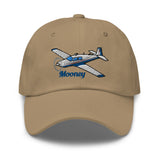 Mooney M20 / M20J Embroidered Classic Cap (AIRDFFM20J-BTR1) - Add your N#