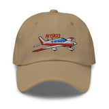 Airplane Embroidered Custom Classic Cap (AIRG9G1I3II-M2) - Add your N#