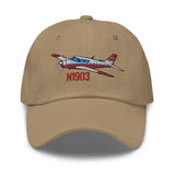 Airplane Embroidered Custom Classic Cap (AIRG9G3FD250-RS1) - Add your N#