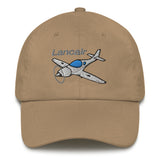 Lancair Legacy Airplane Embroidered Classic Dad Cap (AIRC1EC57-RS1) - Personalized with Your N#