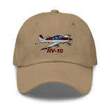 Van's RV-10 Airplane Embroidered Classic Cap - Personalized with your N#