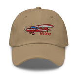 Stinson Aircraft Voyager Airplane Embroidered Classic Cap - Personalized with your N#
