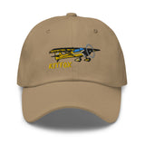 Kitfox Airplane Embroidered Classic Dad Cap (AIRB9K4SPEED) - Personalized
