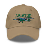Airplane Embroidered Classic Cap (AIRG9G3L2L4-G1) - Personalized with your N#