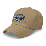 Grumman Tiger (Red/Blue) Custom Embroidered Classic Cap - Add Your N#
