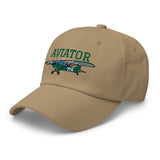 Airplane Embroidered Classic Cap (AIRG9G3L2L4-G1) - Personalized with your N#