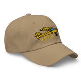 Kitfox Airplane Embroidered Classic Dad Cap (AIRB9KMODEL2-YR1) - Personalized
