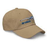 Airplane Embroidered Custom Classic Cap AIR35JJ150-B2 - Add your N#