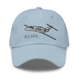 Airplane Embroidered Classic Cap (AIR35JJ525A-RG1) - Add your N#