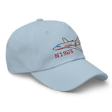 Dassault Falcon 2000 Airplane Embroidered Classic Cap - Add your N#