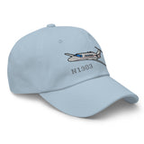 Airplane Embroidered Classic Cap (AIR35JJ525A-RG1) - Add your N#
