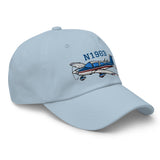 Grumman Tiger (Red/Blue) Custom Embroidered Classic Cap - Add Your N#