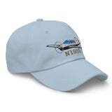 Airplane Embroidered Custom Classic Cap (AIR2552FEK35-BG1)