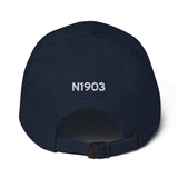 Lancair Legacy Airplane Embroidered Classic Dad Cap (AIRC1EC57-RS1) - Personalized with Your N#