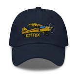 Kitfox Airplane Embroidered Classic Dad Cap (AIRB9KMODEL2-YR1) - Personalized